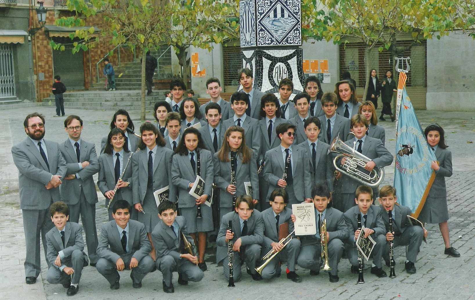 Foto antiga banda joves musics mollet del valles 1989