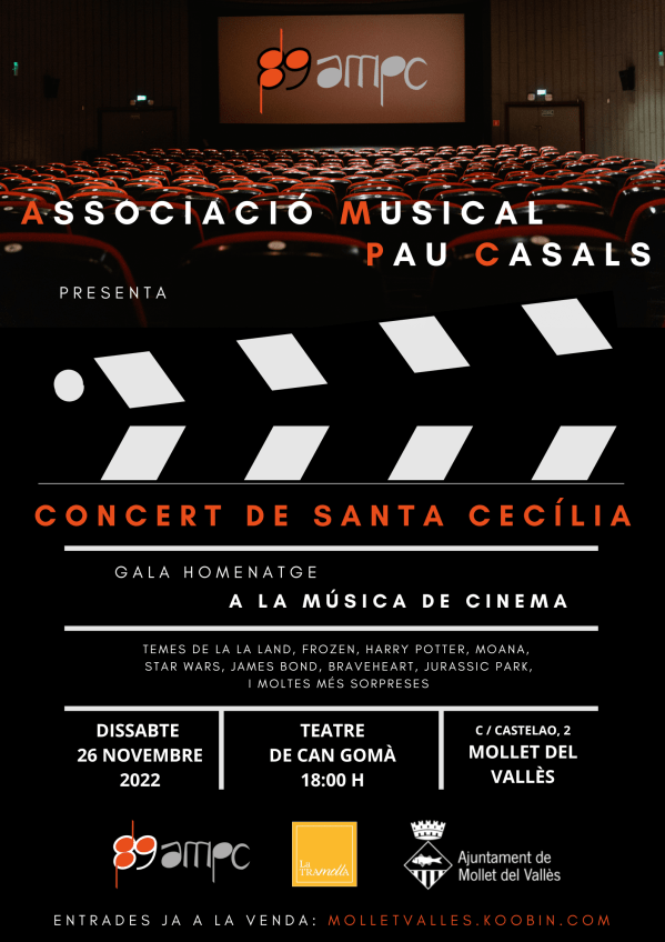 Cartell Santa Cecilia 2022