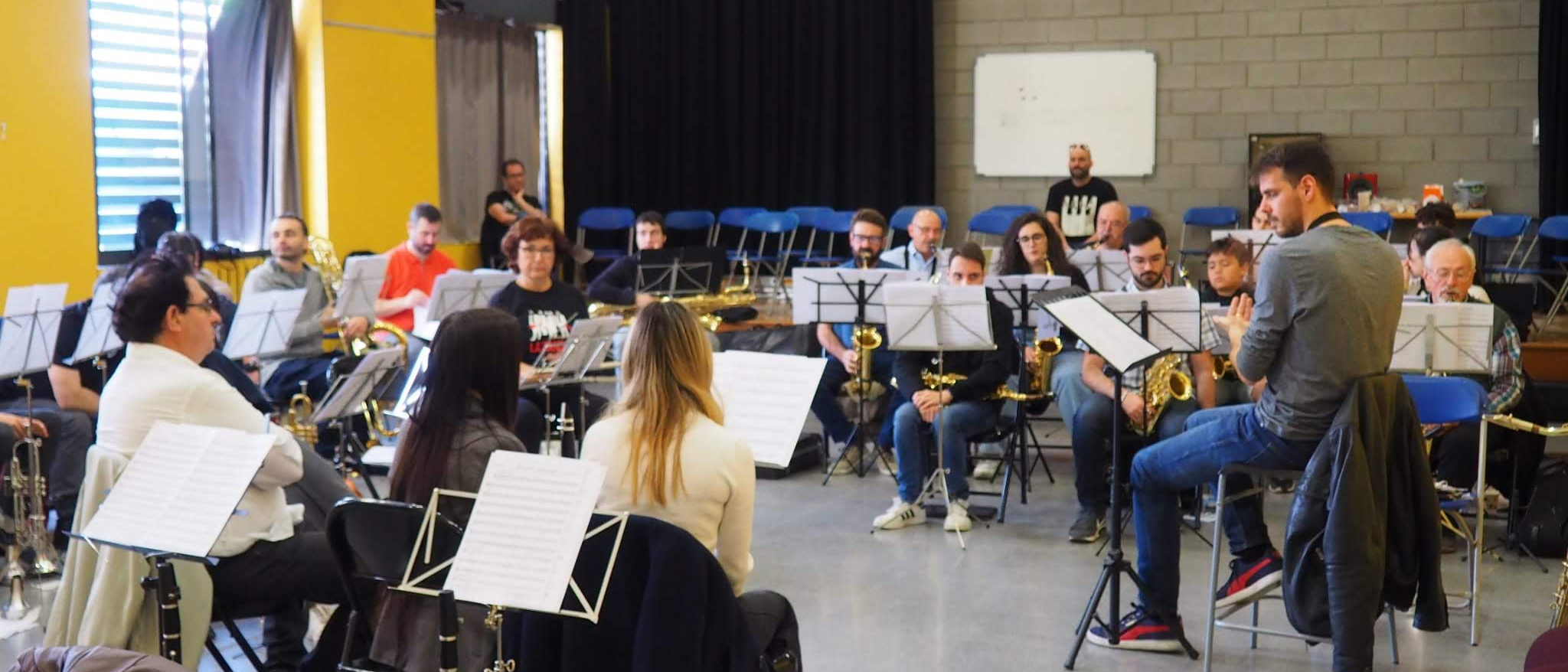 Classe musica banda AMPC Mollet