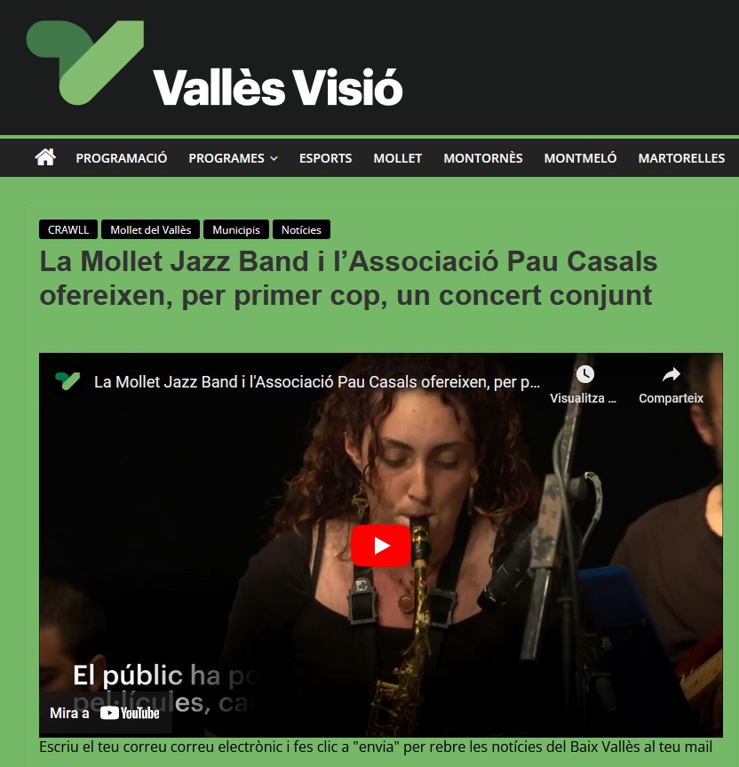 Valles visio concert sant jordi