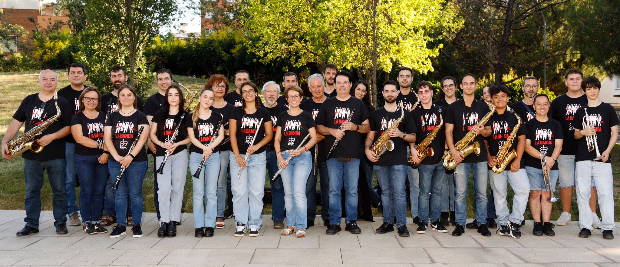 Banda de musica de Mollet del Vallès, a prop de Barcelona.