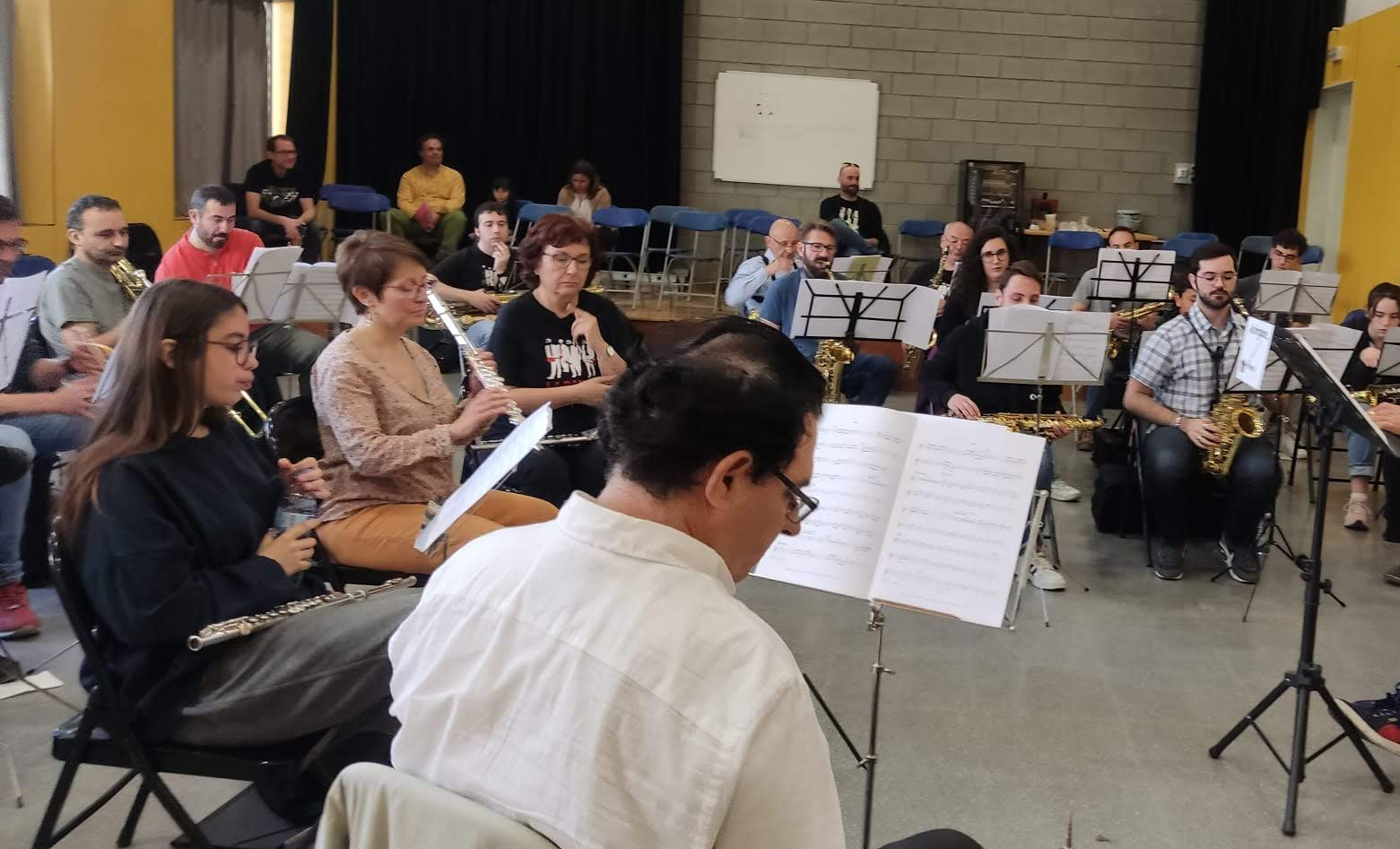 Classe de musica banda Mollet