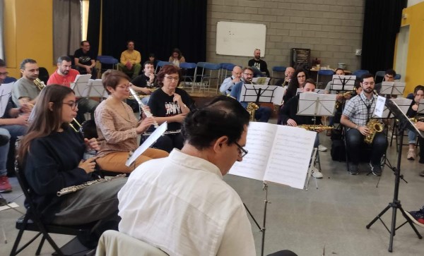 Classe de musica banda Mollet