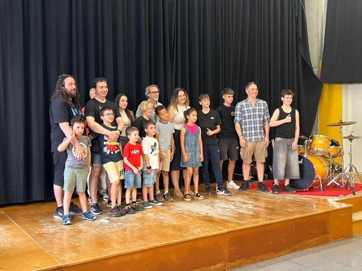 Foto de familia escola de musica ampc 