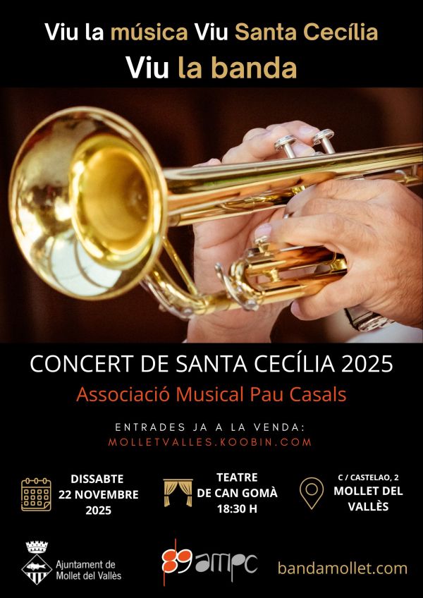 Cartell Sta Cecilia 2025