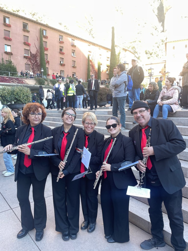 Trobada bandes Montserrat 2025 flautes